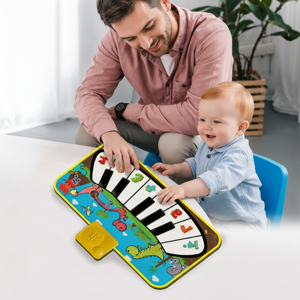LittleComposer – Lærerigt & musikalsk – Baby Piano-legemåtte