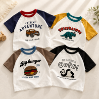 Thumbnail for StreetBoy – Sejt & behagelig – Børnet-shirt med raglanærmer og print