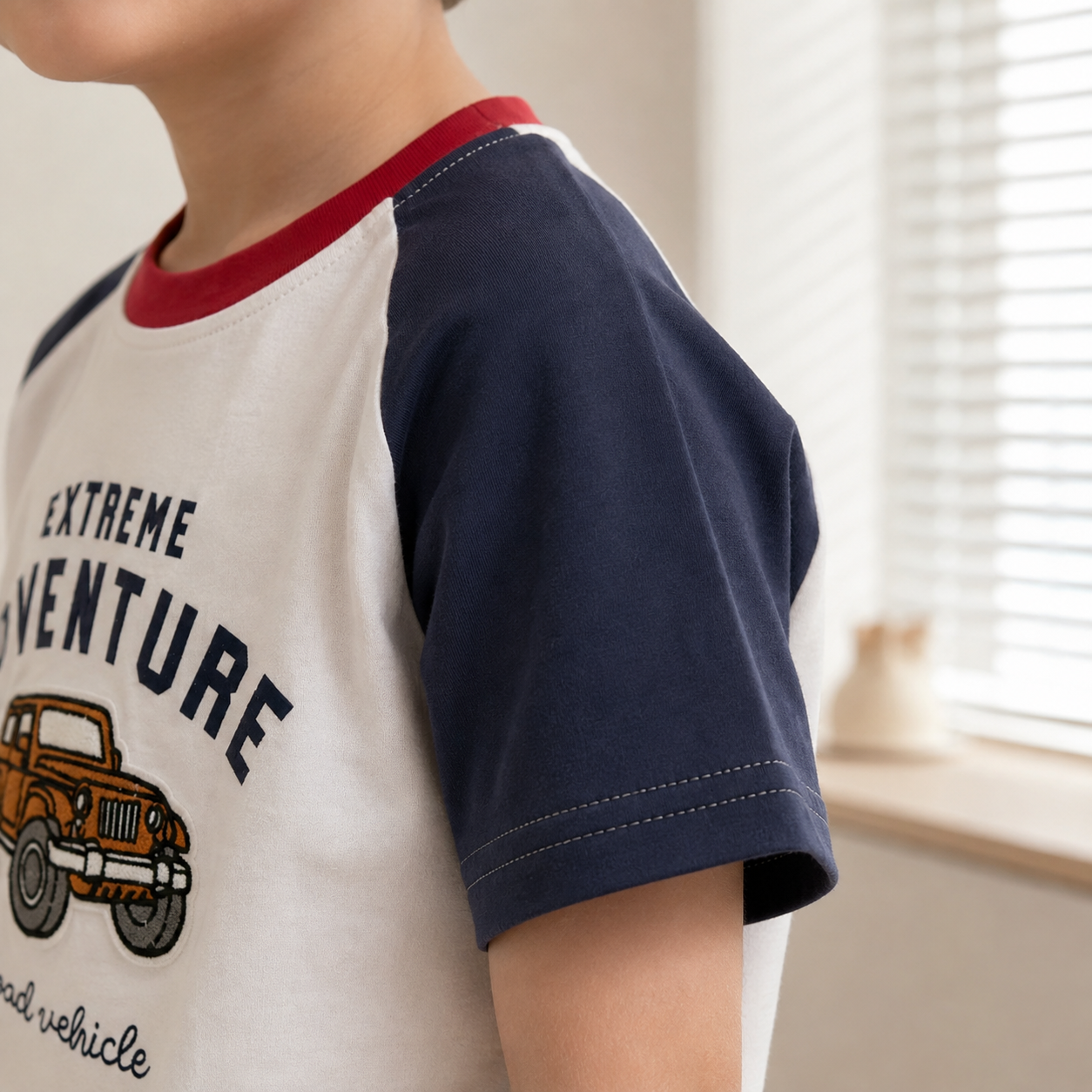 StreetBoy – Sejt & behagelig – Børnet-shirt med raglanærmer og print