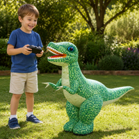 Thumbnail for MegaDino – Eventyrligt & interaktivt – Oppustelig fjernstyret dinosaur