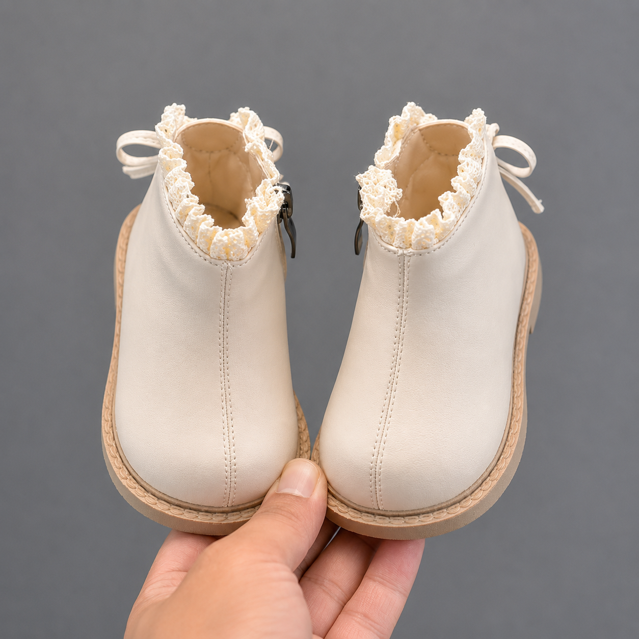 Mini Fashion™ - Varme og klassiske - Læderstøvler