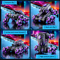 Thumbnail for CrazyWheels – Sej & spændende – RC-tankvogn med gelkugle-skyder