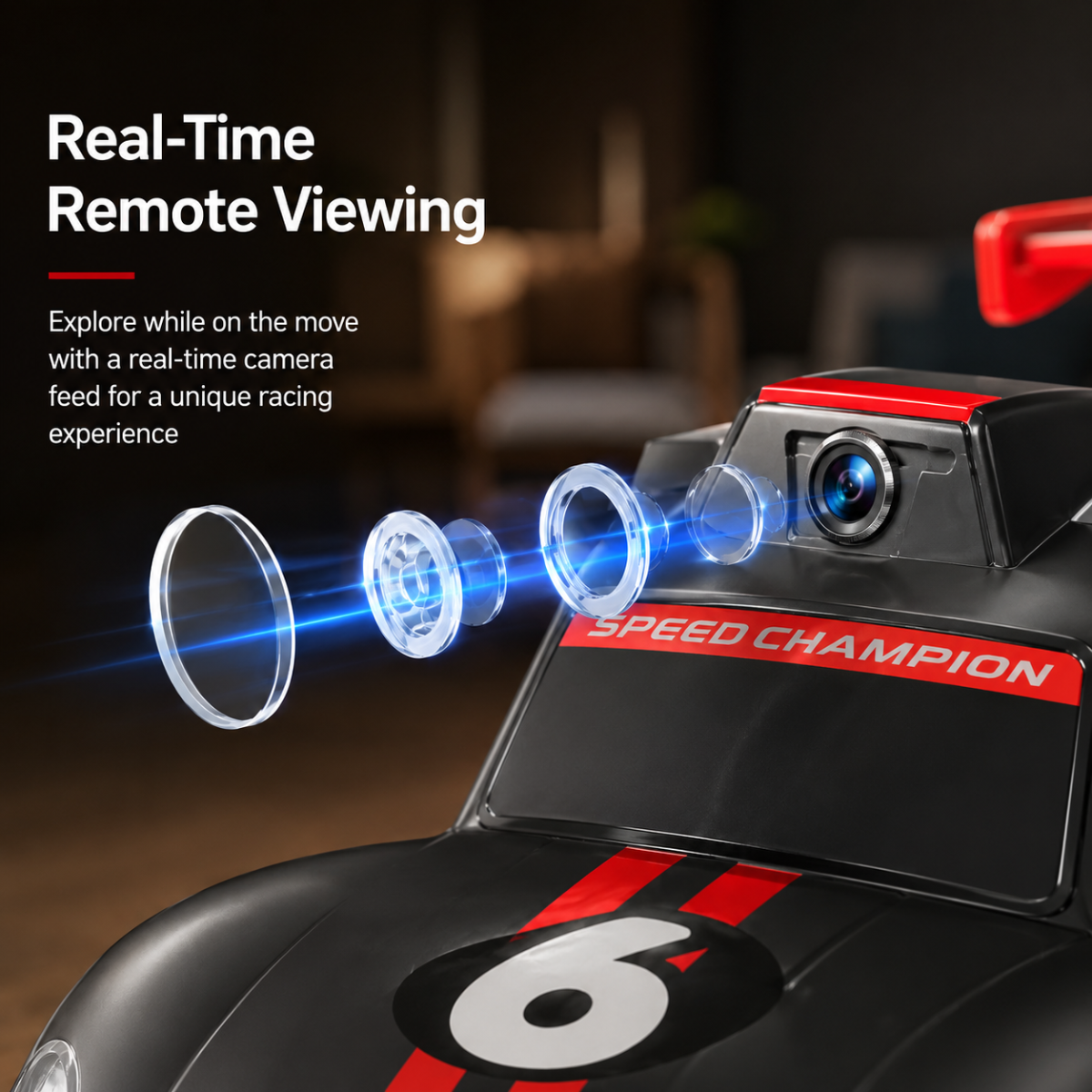 RacePro – RC & Stunt – Drift-Sensing Racer Auto med kamera
