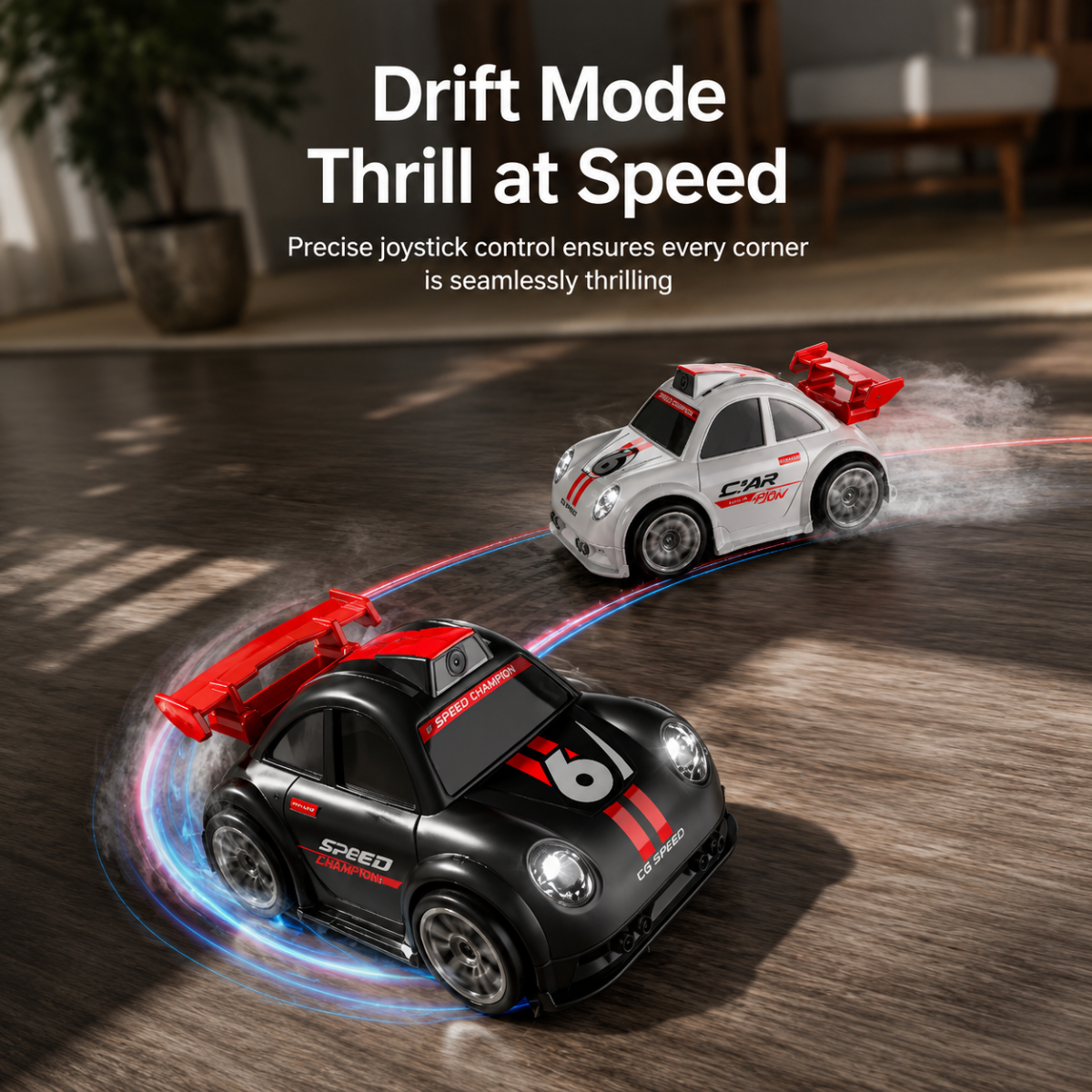 RacePro – RC & Stunt – Drift-Sensing Racer Auto med kamera