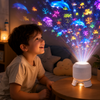 SeaDream – Leg og læring – 360° roterende LED-natlampe