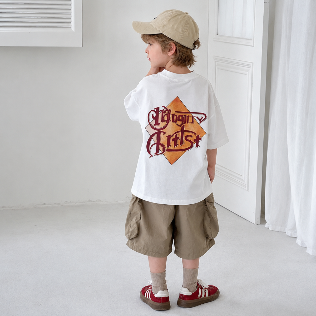 MushroomPlay – Casual & Streetwear – Oversized T-shirt med svampemotiv
