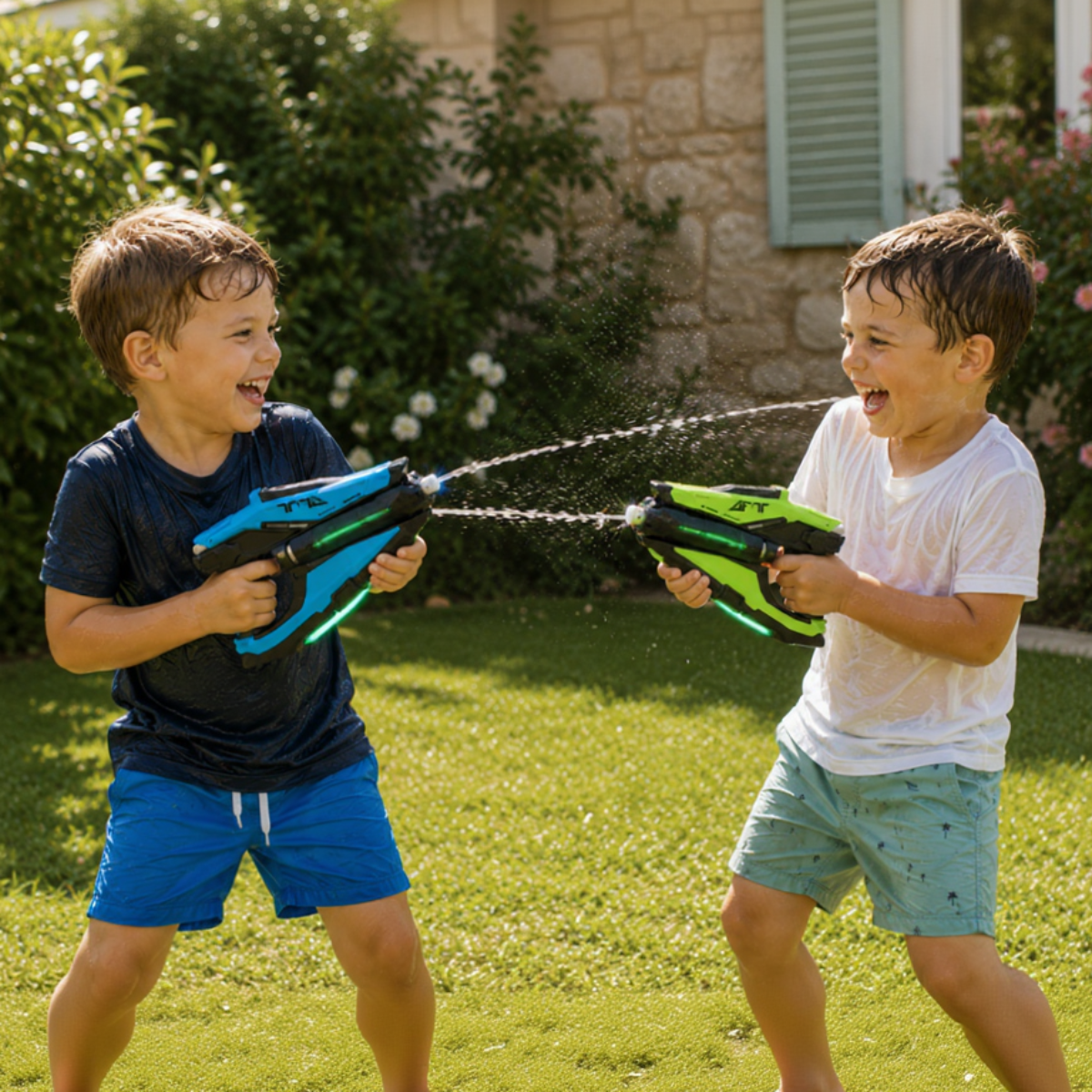 WaterStrike – Kraft & sjov – Tomahawk automatisk vandpistol