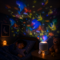 Thumbnail for SeaDream – Leg og læring – 360° roterende LED-natlampe