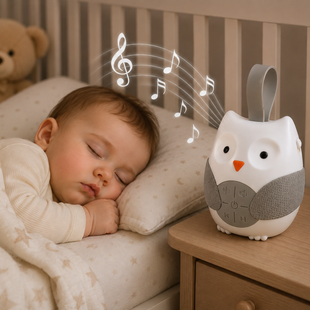 SleepyPal – Beroligende & sjovt – Natlampe med musik