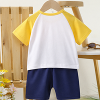 Thumbnail for Mini Fashion™ - Løveprint - Sommersæt til drenge