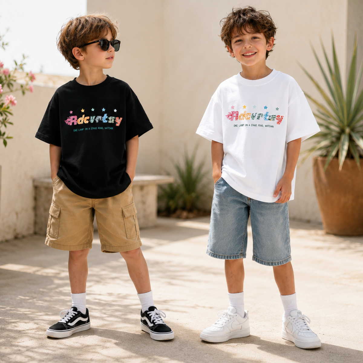 StarGlow – Let og legende – Stjerne-T-shirt