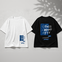 Thumbnail for BrightTees – Komfortabel og farverig – T-shirt med print