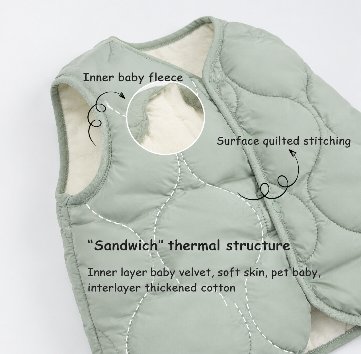 Mini Fashion™ - Til drenge og piger - Vest