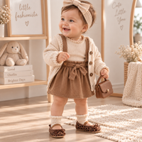 Thumbnail for TinyStyle – Sødt & elegant – babypigesko med leopardmønster