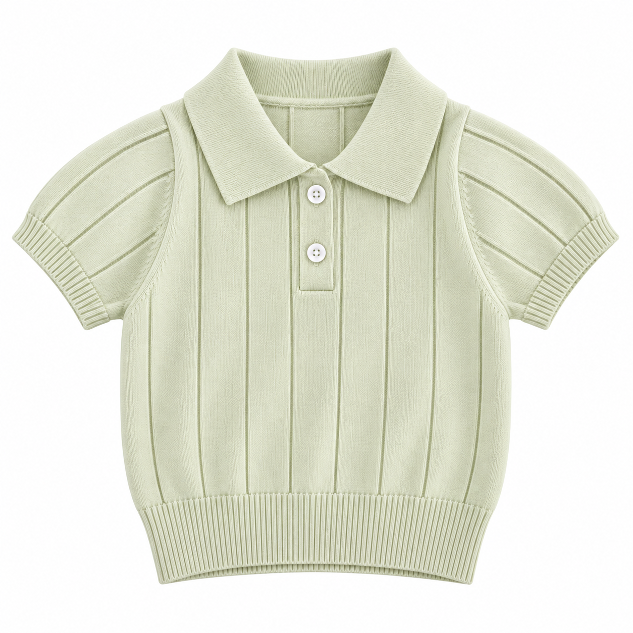 MiniLuxe – Elegant og behagelig – poloshirt i strikket stof