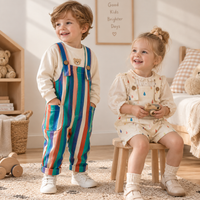 Thumbnail for TinyStyle – Legesyge & behagelige – børneoveralls med print