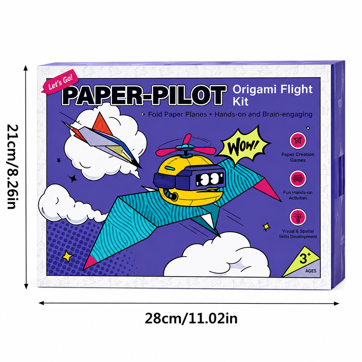 PaperFly – Kreativt & lærerigt – Origami-flyvesæt