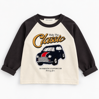 Thumbnail for LittleRetro – Cool & trendy – Langærmet børnetøj med grafisk print