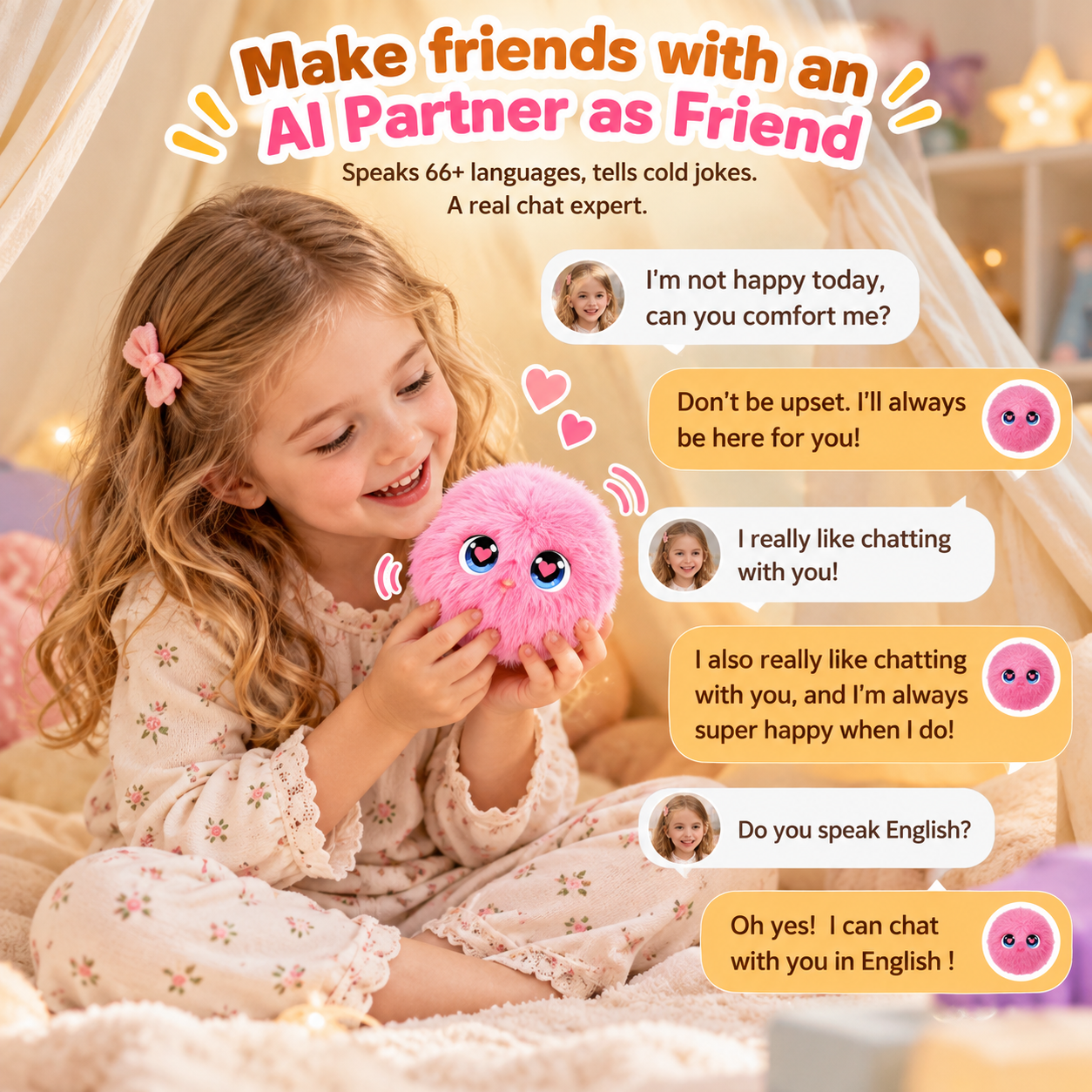 AiBuddy – Talende AI-krammedyr med stemmechat