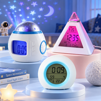 Thumbnail for ColorTime – Farverig og multifunktionel – digital vækkeur til børn med natlampe