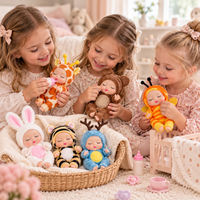 Thumbnail for LittleDolly – Sødt og hyggeligt – Babydukke i et muntert dyrekostume