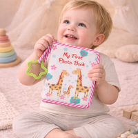 Thumbnail for Baby Photo Album – Blødt & Minder – Fotobog i stof