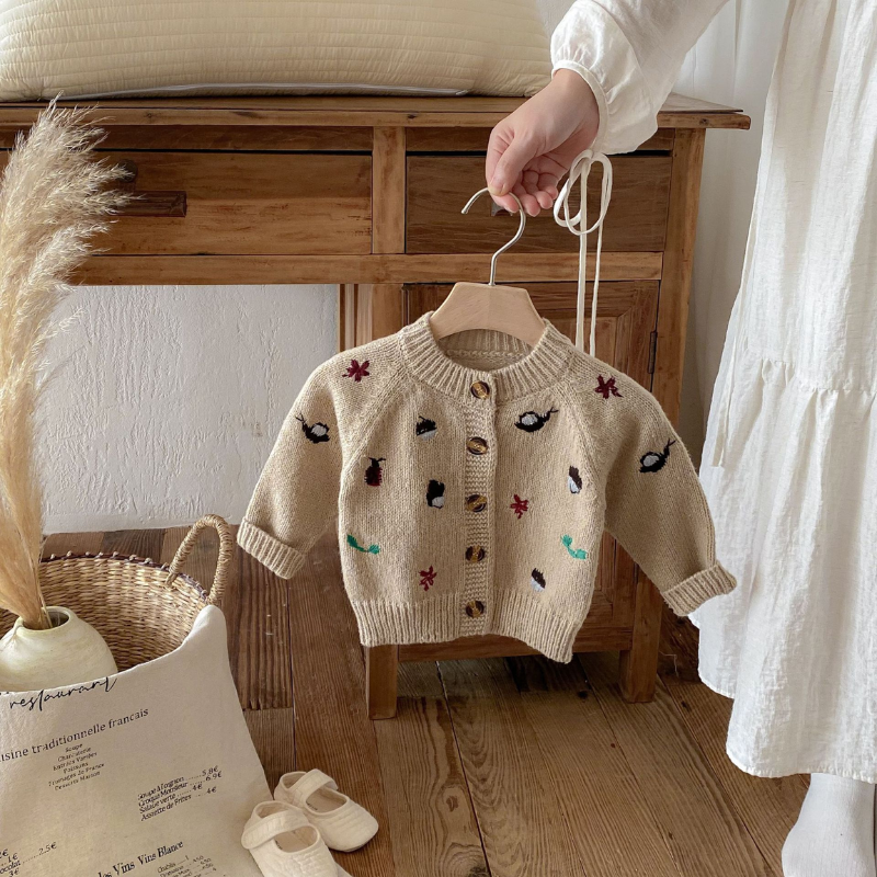 Mini Fashion™ - Varmt og Behageligt Materiale - Sweater