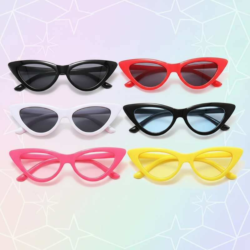 Kids Sunglasses Set – UV-beskyttelse & sjov – solbriller til børn
