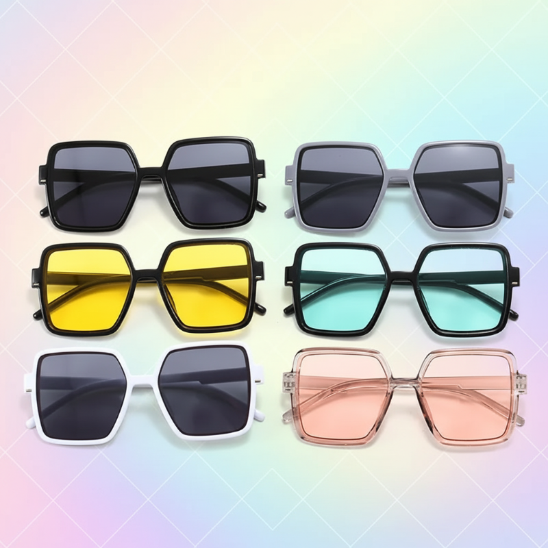 Kids Sunglasses Set – UV-beskyttelse & sjov – solbriller til børn