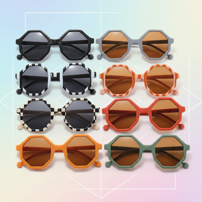 Kids Sunglasses Set – UV-beskyttelse & sjov – solbriller til børn
