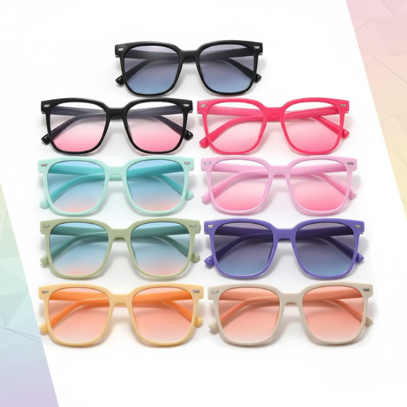 Kids Sunglasses Set – UV-beskyttelse & sjov – solbriller til børn