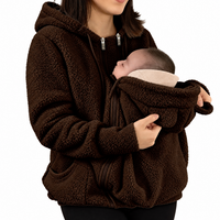 Thumbnail for MamaNest – Varm og praktisk – 2-i-1-bærejakke til mor og baby