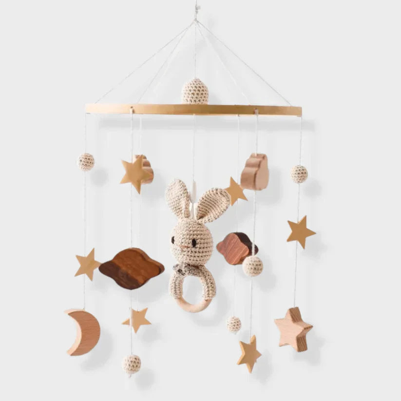 LittleNest – Naturlig ro – Babymobil i træ