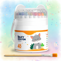 Thumbnail for TinyArt – Lærerigt & sikkert – Sæt med vandopløselige, vaskbare tuschpenne