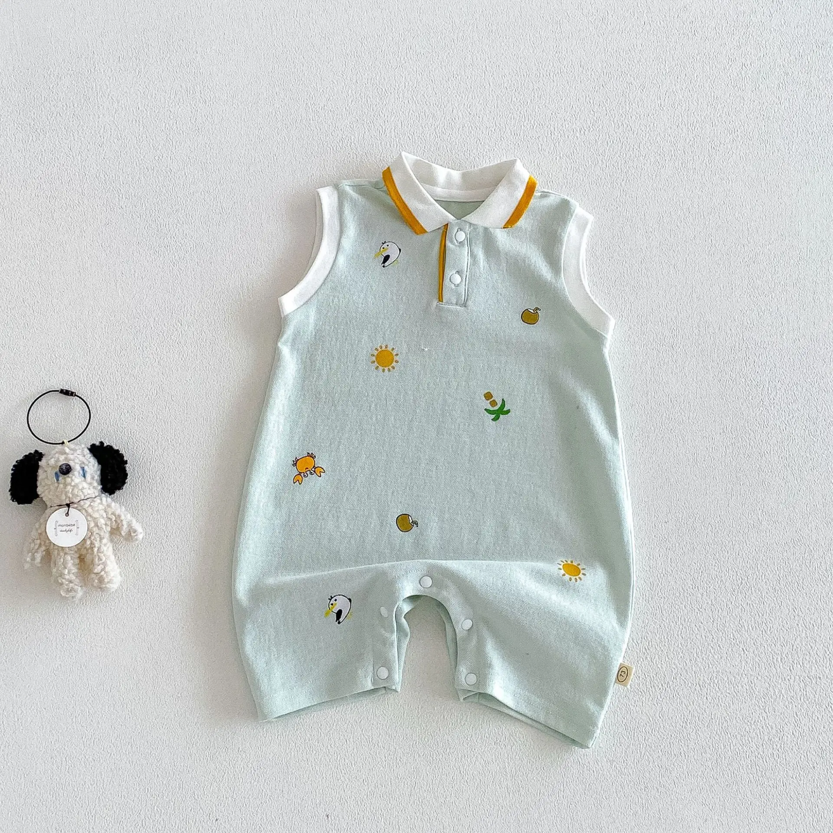 SunnyBaby – Behagelig og sød – Polo-body til babyer
