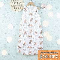Thumbnail for LittleDreams – Blødt og åndbart – Sovepose til baby uden ærmer