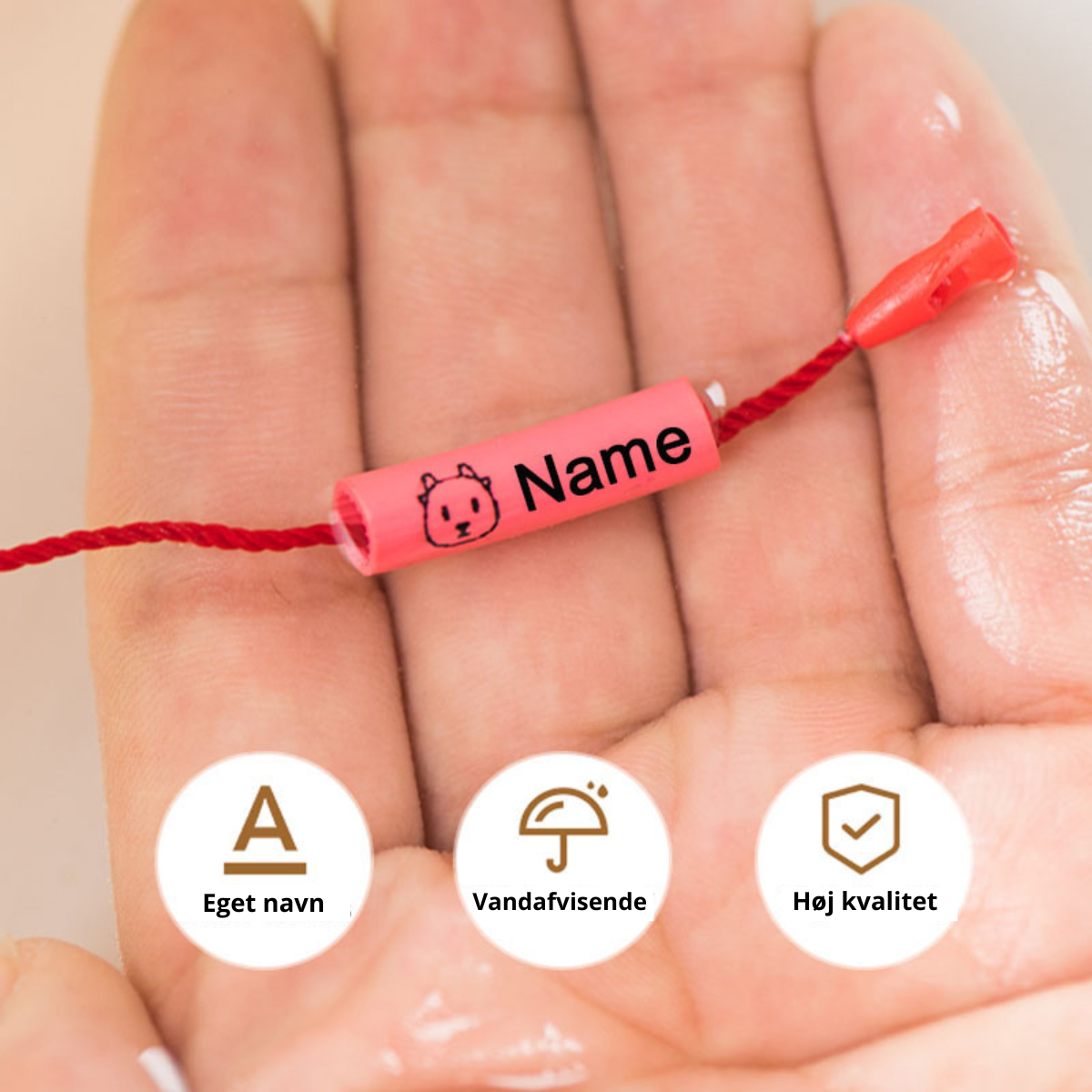 TagBuddy – Sikker og personlig – Personlig navnemærkat