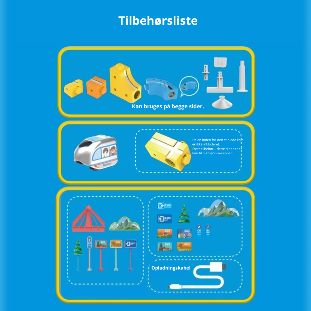 MagniTrack – Kreativt & Elektrisk – Anti-Gravity Elektrisk Tog
