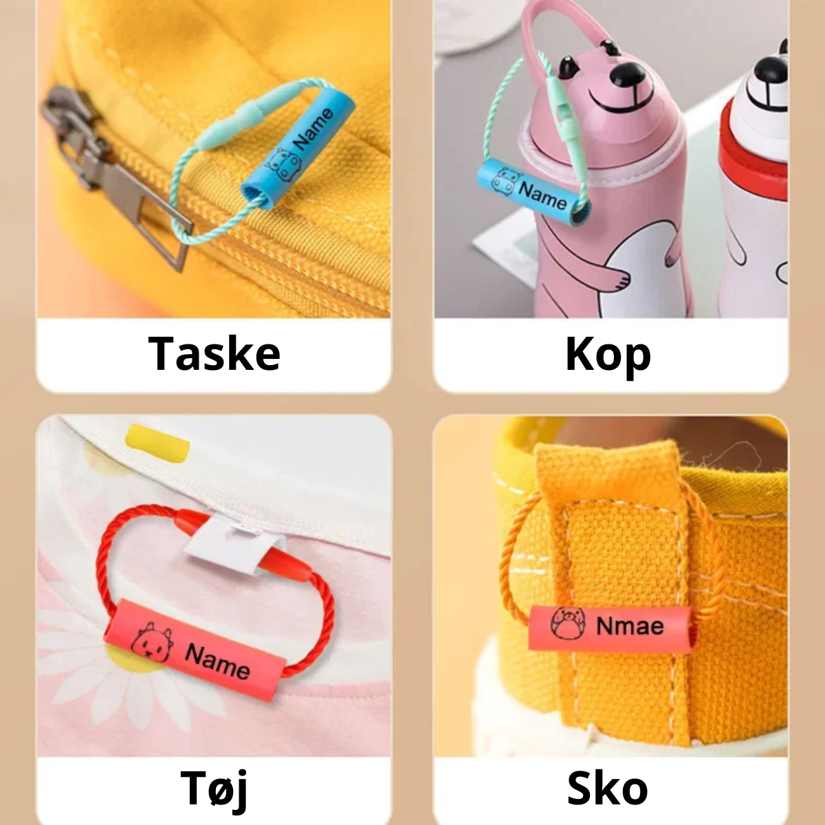 TagBuddy – Sikker og personlig – Personlig navnemærkat