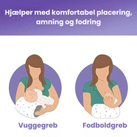 Thumbnail for MamáEase – Ergonomisk og blød – Ammepude til baby
