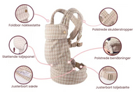Thumbnail for Snug Sling™ – Zacht og Dichtbij – Bæresele til baby og småbørn