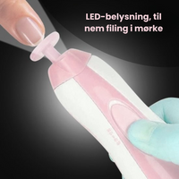 Thumbnail for SafeCare – Støjfri og sikker – Elektrisk neglefil til babyer