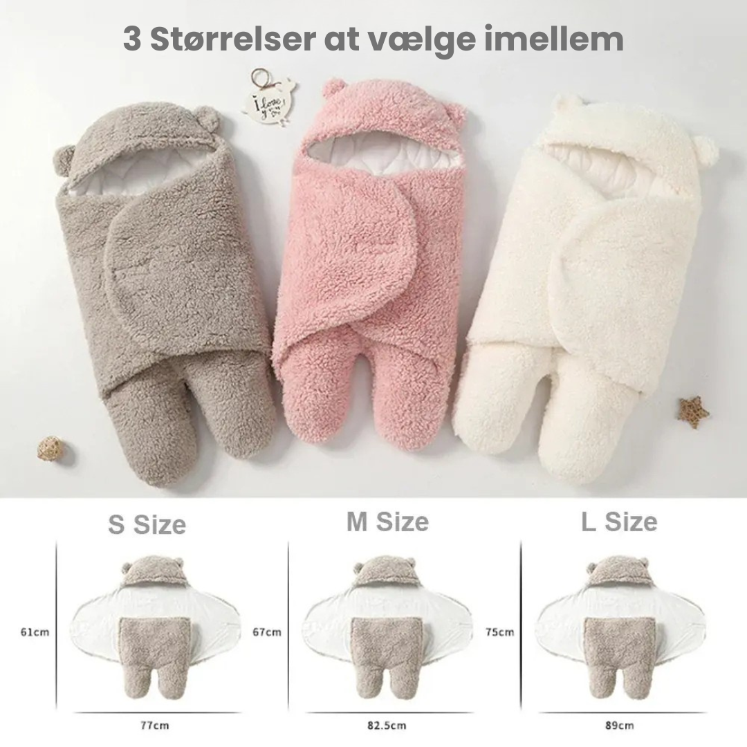 SnuggleBear™ - vikletæppe til baby