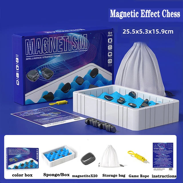 Magnetic Tactic Game™ - Strategisk spillesjov - magnetisk skakspil