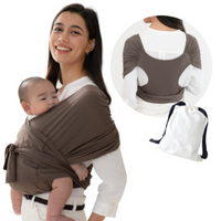 Thumbnail for SoftNest - Komfortabel, åndbar og sikker – ergonomisk bæresele til babyer