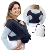 Thumbnail for SoftNest - Komfortabel, åndbar og sikker – ergonomisk bæresele til babyer