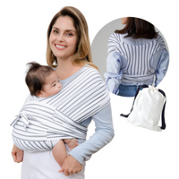 Thumbnail for SoftNest - Komfortabel, åndbar og sikker – ergonomisk bæresele til babyer