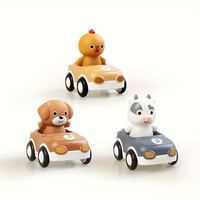 Thumbnail for AnimalRide – Legesyge & søde – Silikone-dyrebiler (3 stk.)
