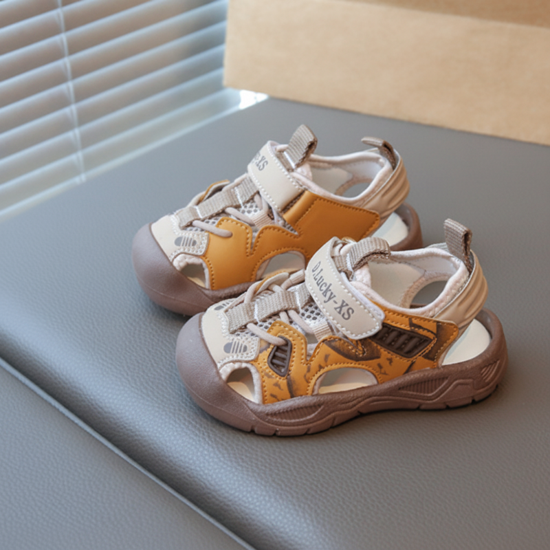 Mini Fashion™ - Åndbart design – børnesandaler