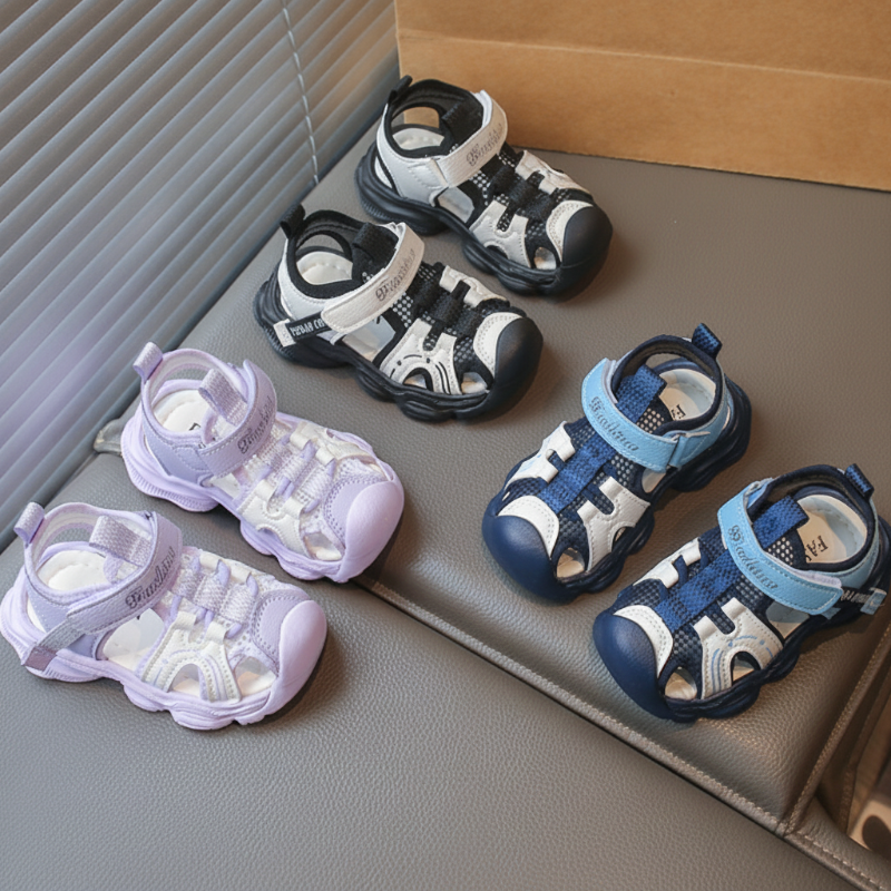 Mini Fashion™ - Åndbart design – børnesandaler
